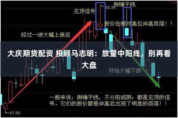 大庆期货配资 投顾马志明：放量中阳线，别再看大盘