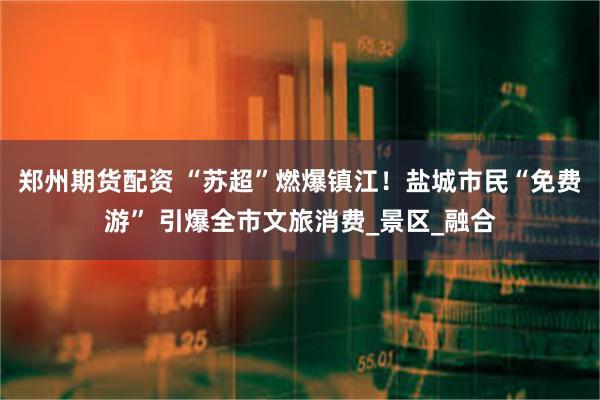 郑州期货配资 “苏超”燃爆镇江！盐城市民“免费游” 引爆全市文旅消费_景区_融合