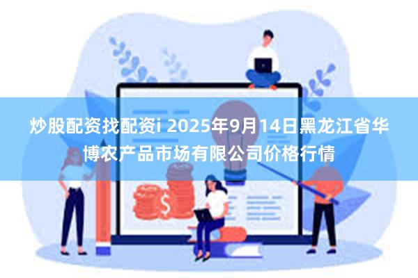 炒股配资找配资i 2025年9月14日黑龙江省华博农产品市场有限公司价格行情
